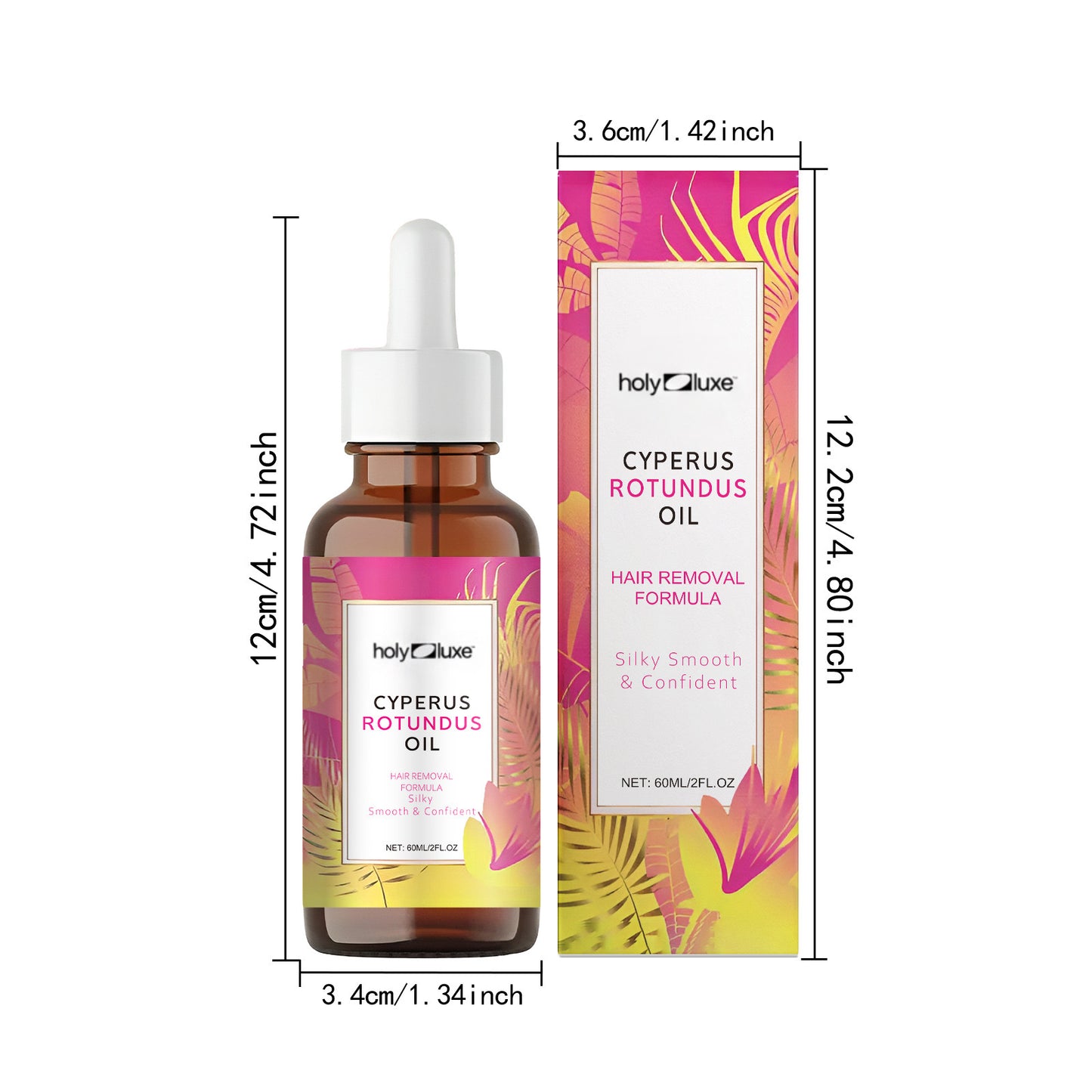 Hair Removal Formula - Cyperus Rotundus Oil (60ml/ 2fl.oz)