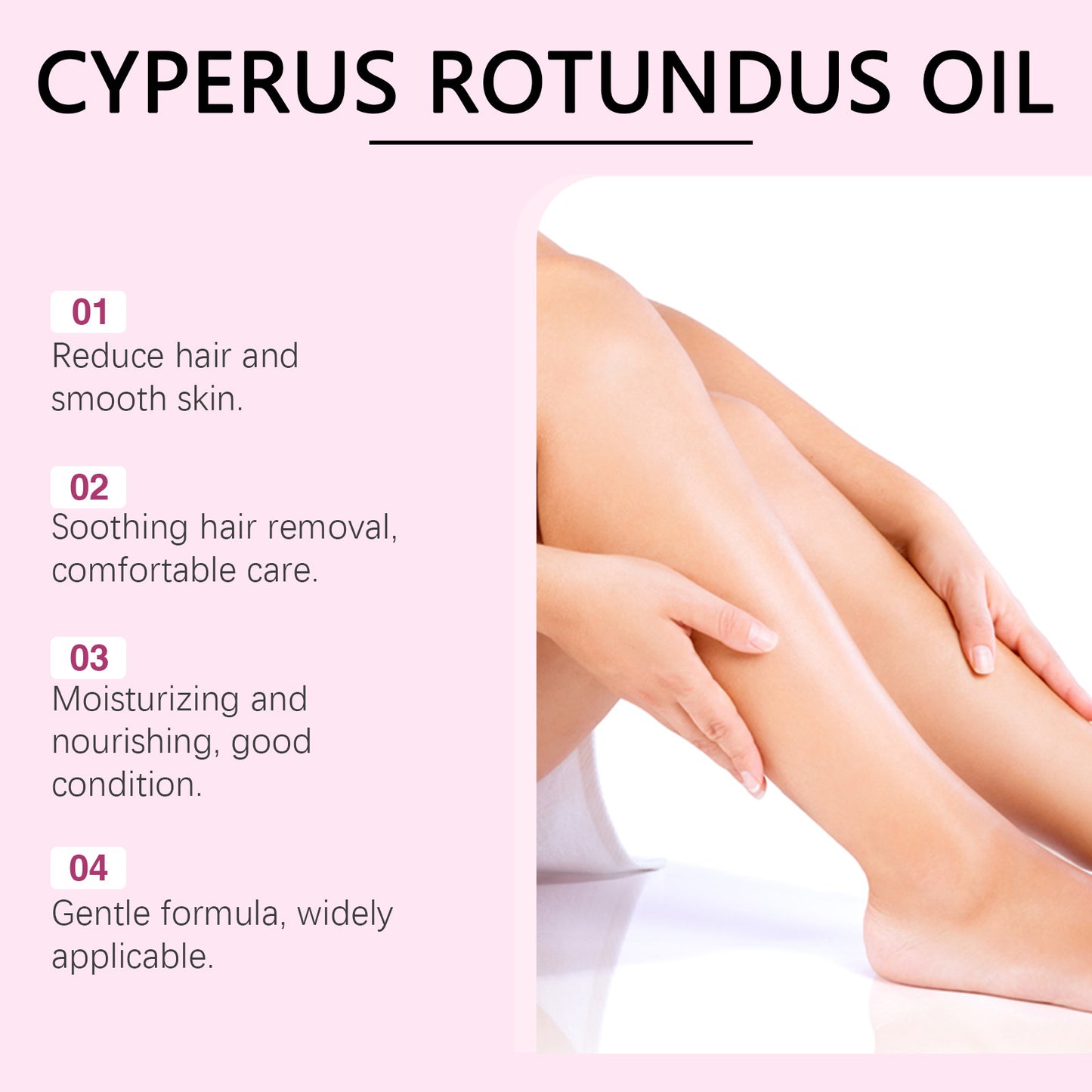 Hair Removal Formula - Cyperus Rotundus Oil (60ml/ 2fl.oz)